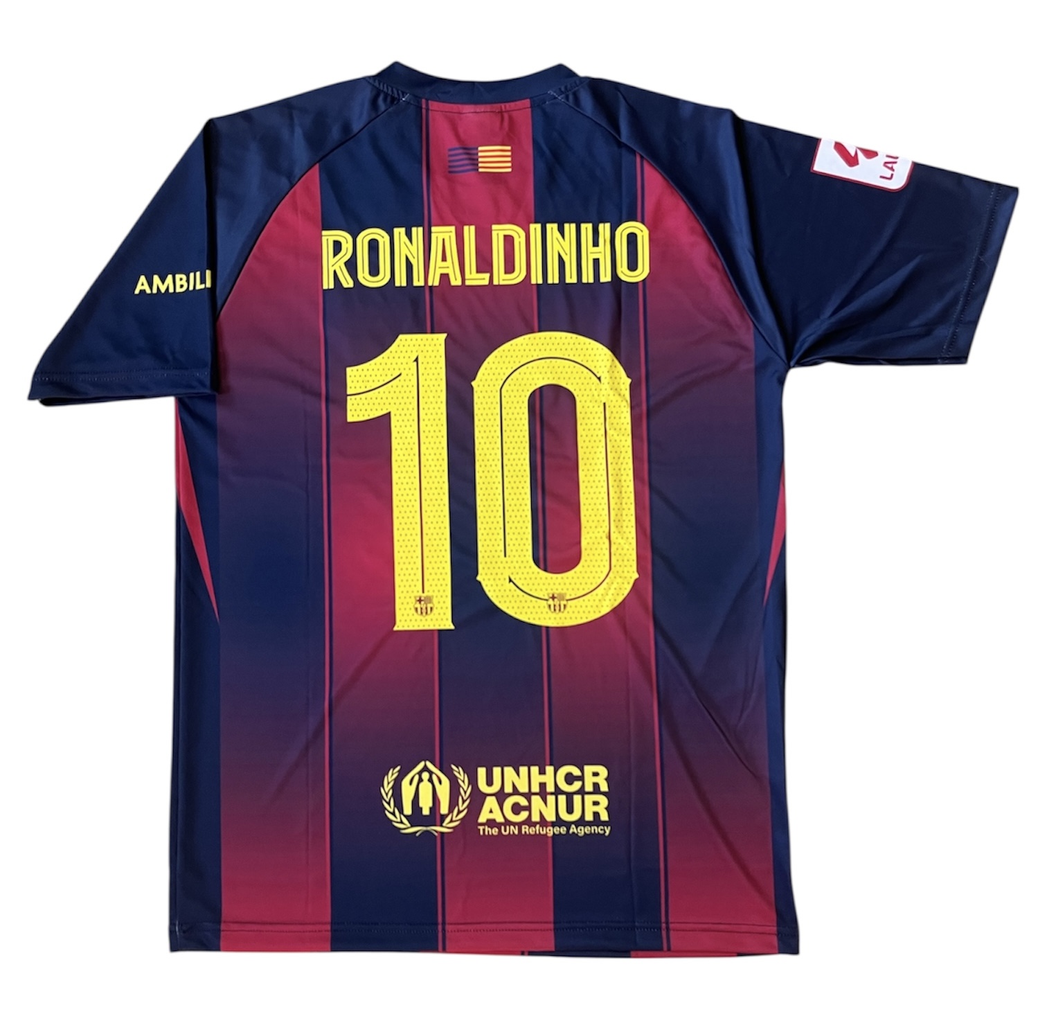ロナウジーニョ＃10 バルセロナ ホーム 25/26 レプリカユニフォーム