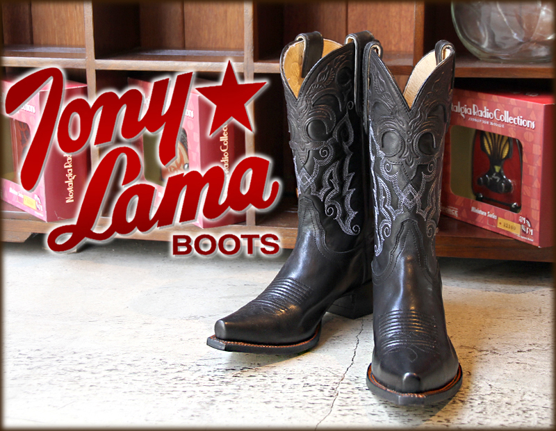 トニーラマ（Tony Lama）VF-6000 Black Thoroughbred の詳細ページです