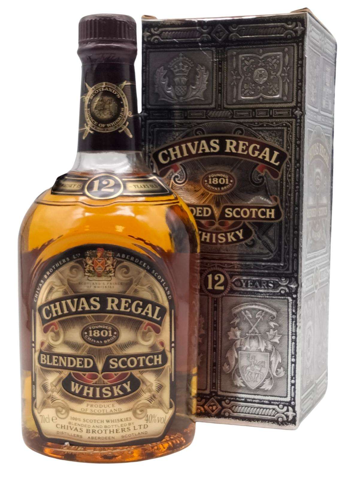 Chivas Regal 12 year old (70cl) | Whiskey Bidders | Irish Whiskey