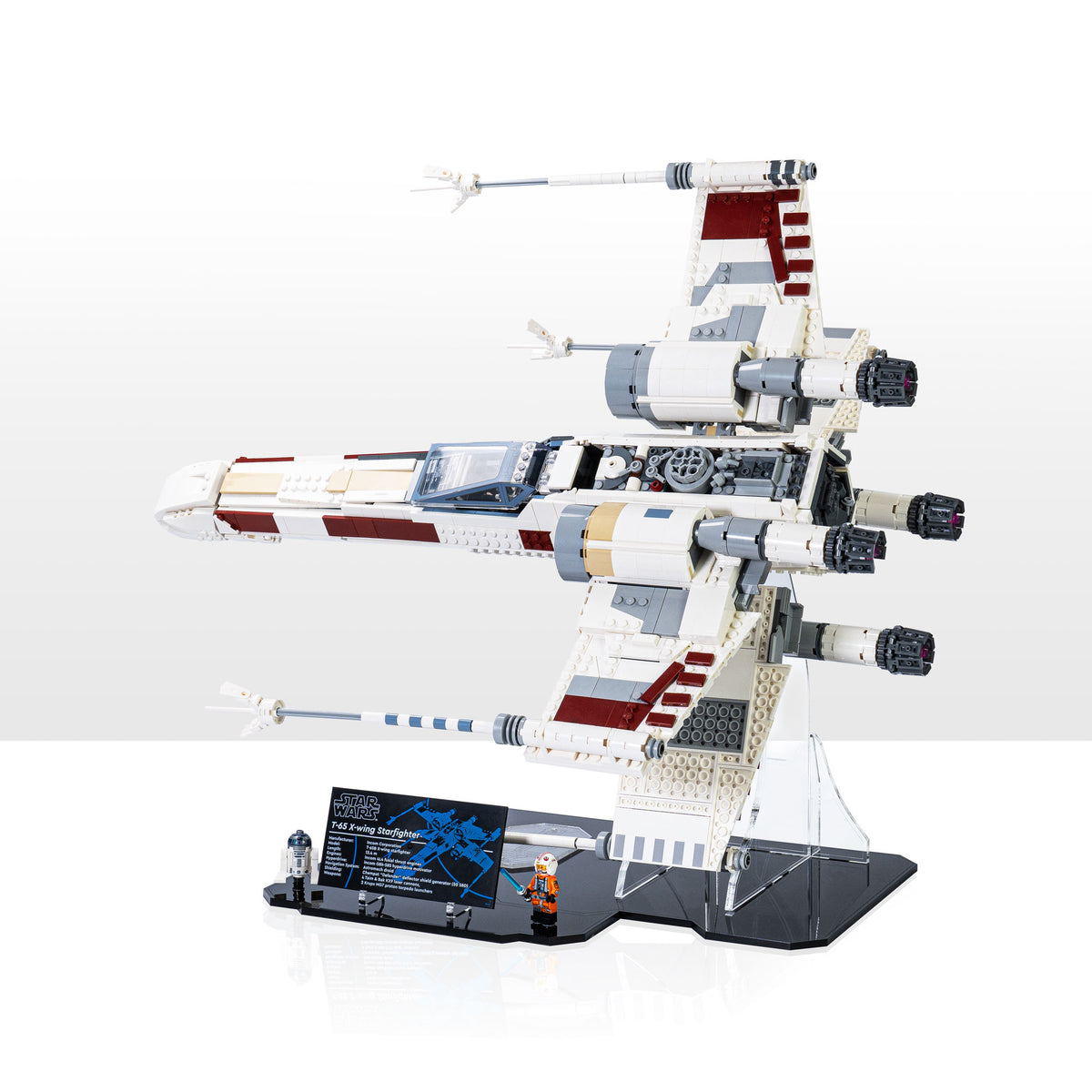 Display Stand for LEGO® Star Wars: X-Wing Starfighter™ (75355