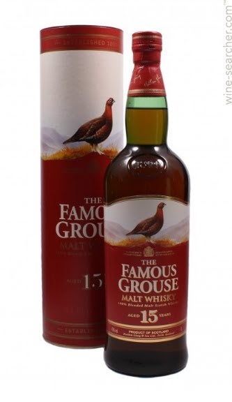 The Famous Grouse 15 Year Old Blended Malt Scotch Whisky, Scotland