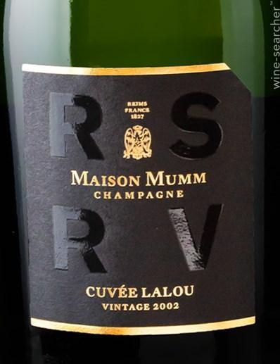 G.H. Mumm RSRV Cuvee Lalou Brut, Champagne, France | prices