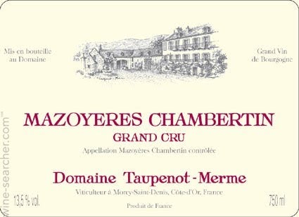2009 Domaine Taupenot-Merme Mazoyeres-Chambertin Grand Cru, Cote