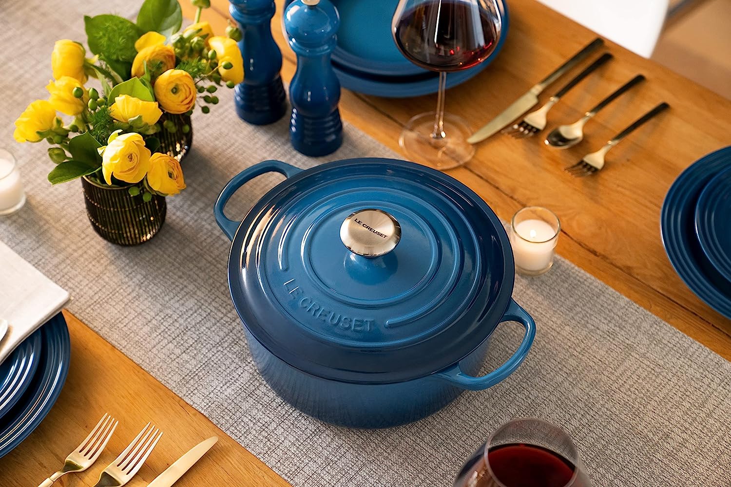 Le Creuset 5 Piece Cast Iron Cookware Set - Marseille - Winestuff