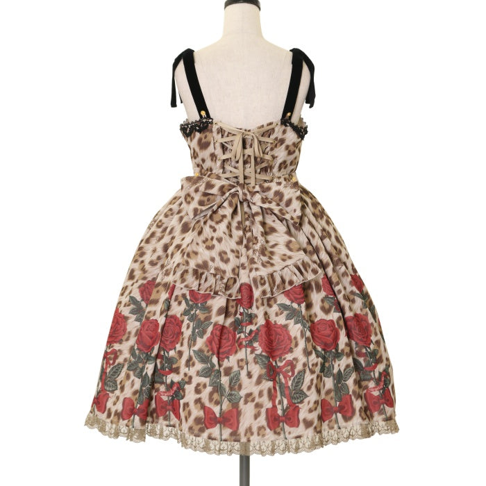 USED】Rebecca Leopardジャンパースカート | Angelic Pretty