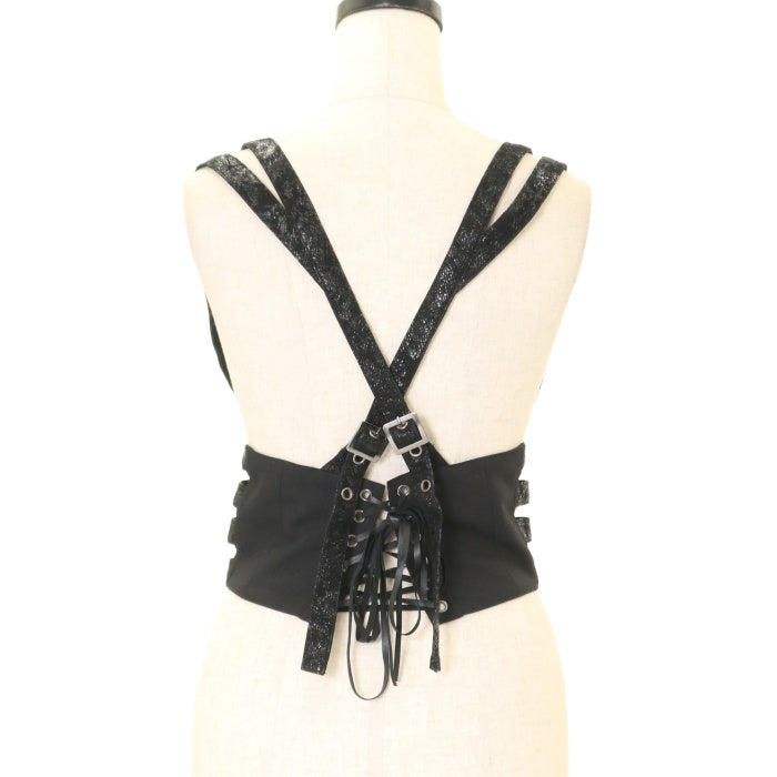 USED】【Sサイズ】コルセット風ショルダーベルト | Moi-même-Moitié