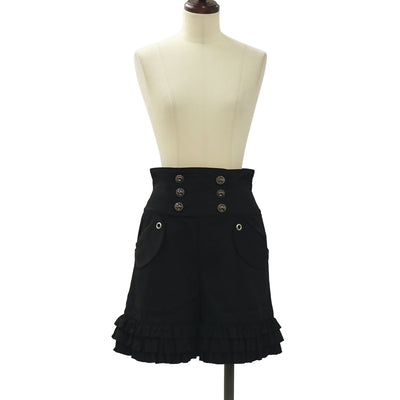 USED】【PEACE NOW/Mサイズ】コルセット風ティアードフリルスカート