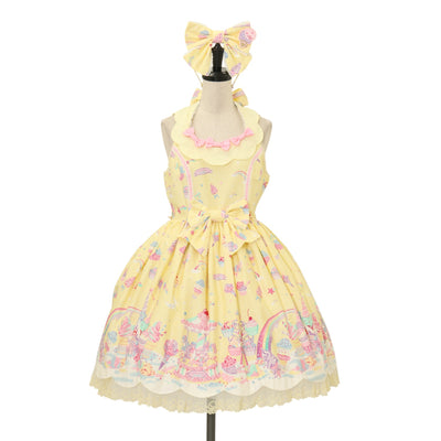 USED】Rebecca Leopardジャンパースカート | Angelic Pretty