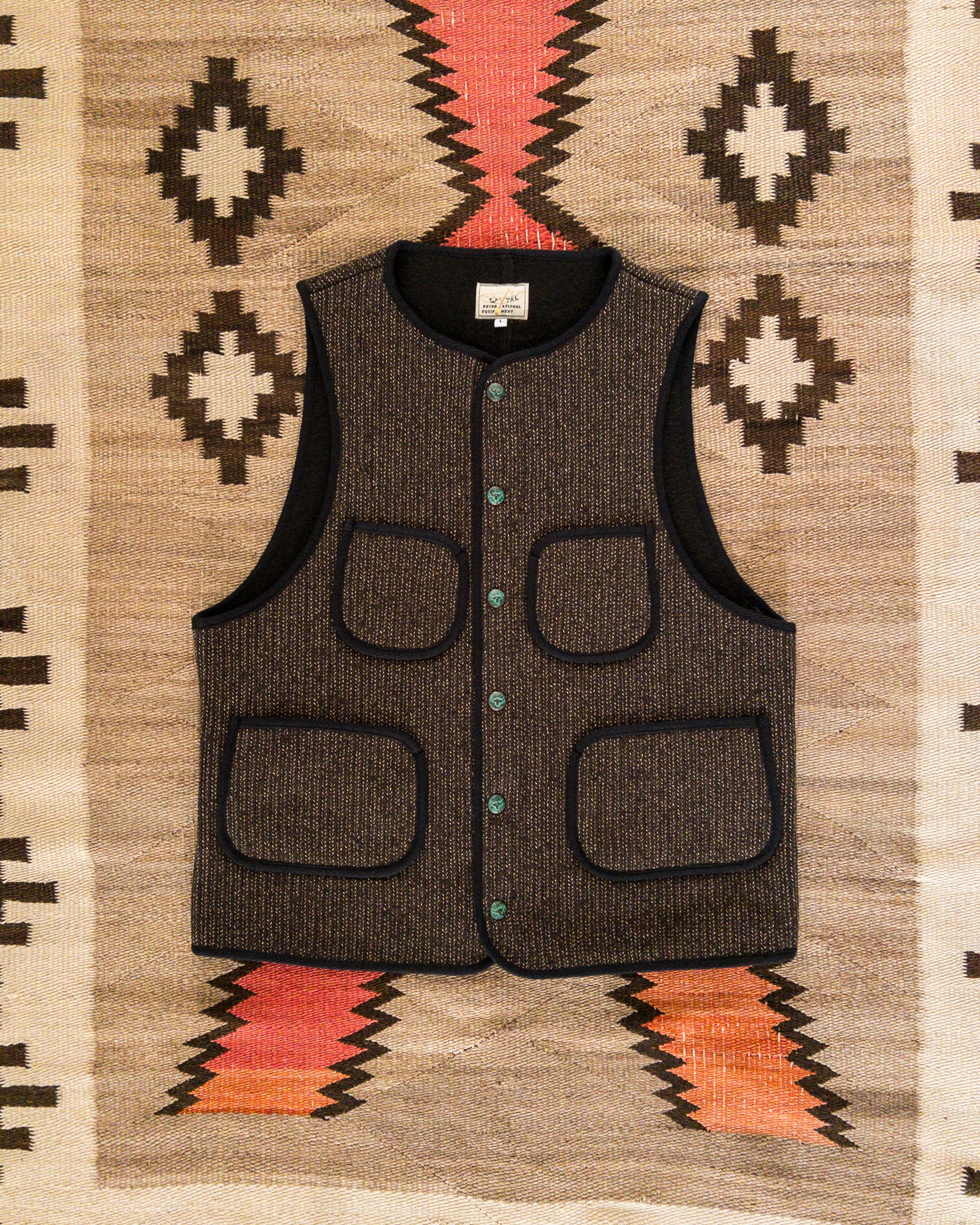 Beachcloth Vest - Brown – Wythe