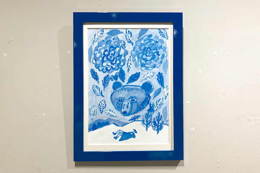 ポストカード〔アート タッチ〕Lioncider 花柄｜タッチアンドフロー