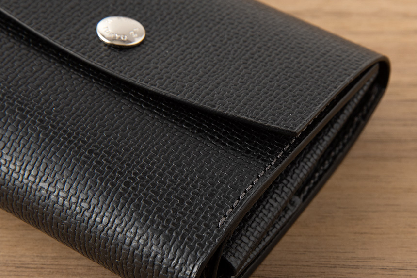 HIROAN（博庵） for TOUCH & FLOW 三つ折りミニ財布｜タッチアンド