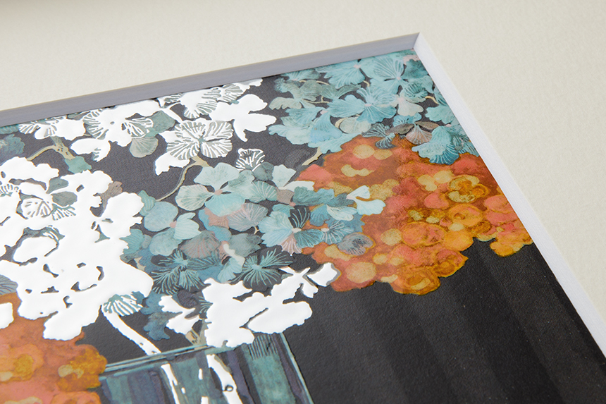 Yuko Kurihara 「popcorn」A4 アートポスター CWプリント 〔アート