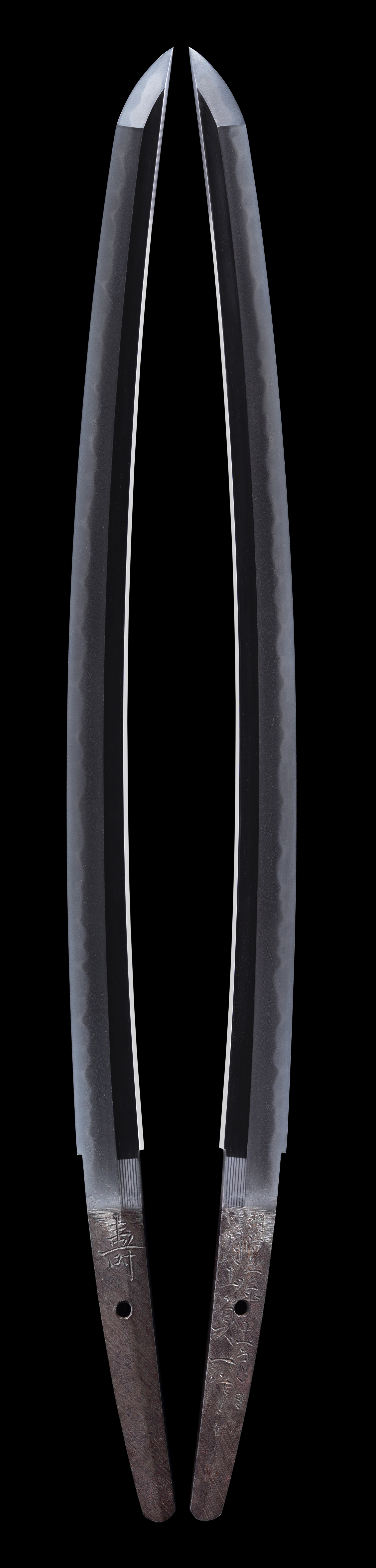 刀剣小町 雛刀 月山貞一(初代) 白鞘入 拵付き (Hina gatana, Gassan