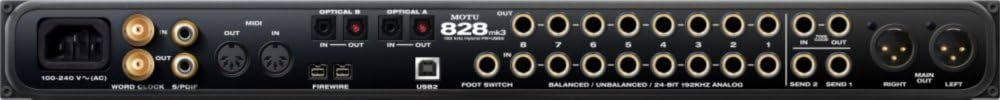 MOTU 828mk3 Hybrid Firewire Audio Interface 828-MK3 - Tour Supply