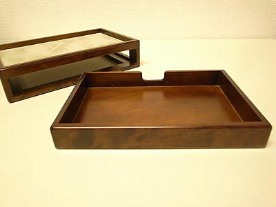 文具ケース [メモ用紙,筆記具,文具その他、机上の整理に,忘れな盆,起毛