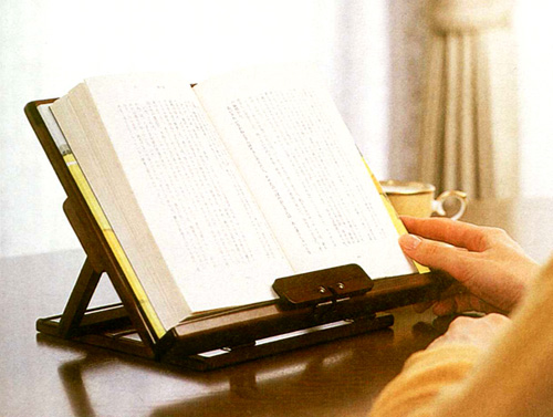 格子書見台 [読書,譜面台,キッチンの本立てとして,折りたたみ,角度調節