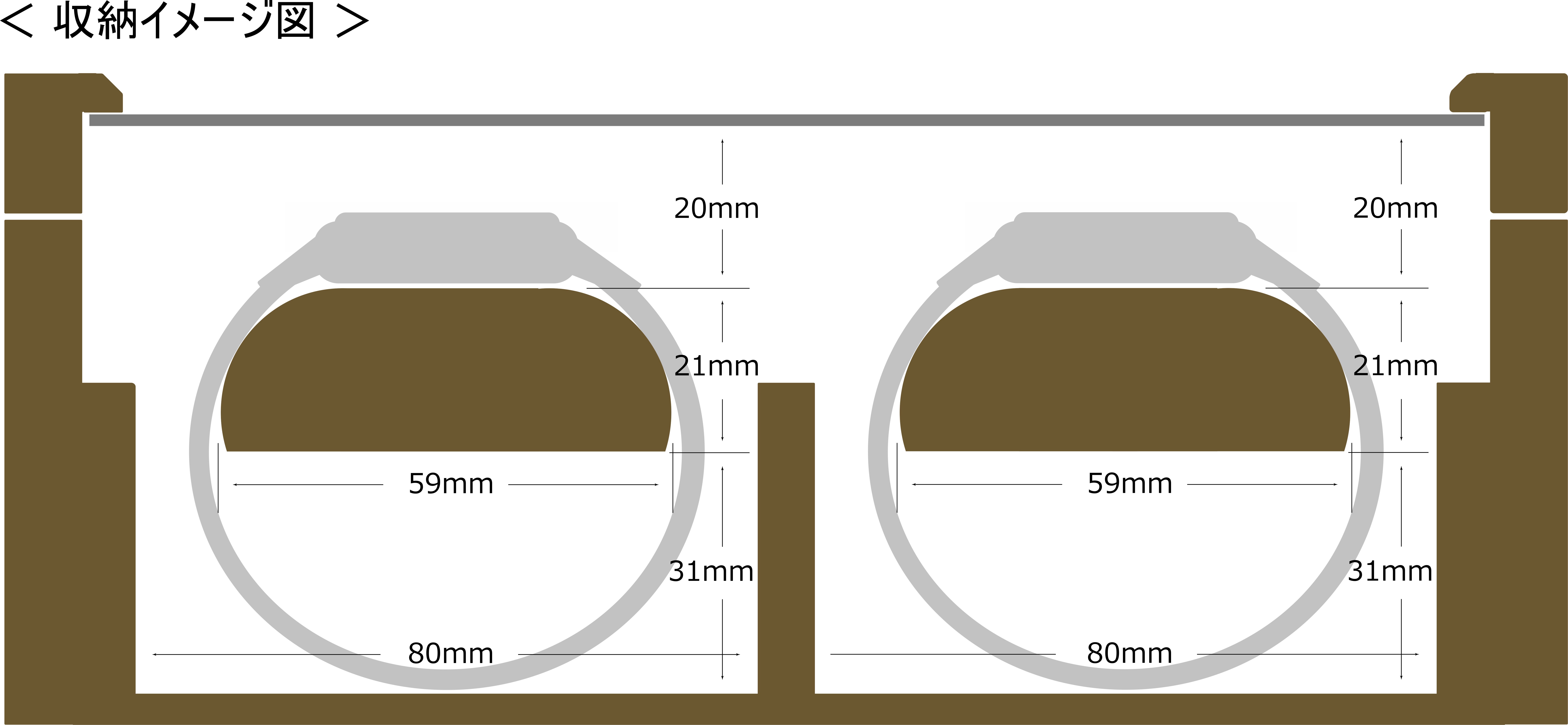 ウォッチボックス10 [腕時計,10個入れ,枕,布貼り,透明蓋]