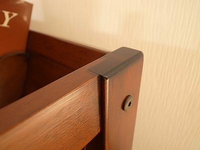 ブックワゴン [大型書籍の収納,傾斜つきの上下棚,キャスター付き,自由