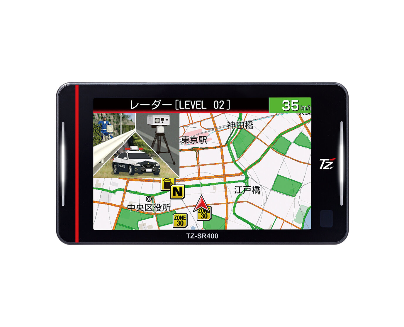 セーフティレーダー TZ-SR400|TZ商品|トヨタモビリティパーツ株式会社