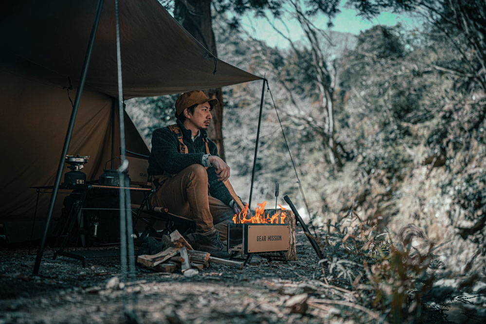 GEAR MISSIONシリーズに待望の新商品が登場。二次燃焼焚火台とGEAR