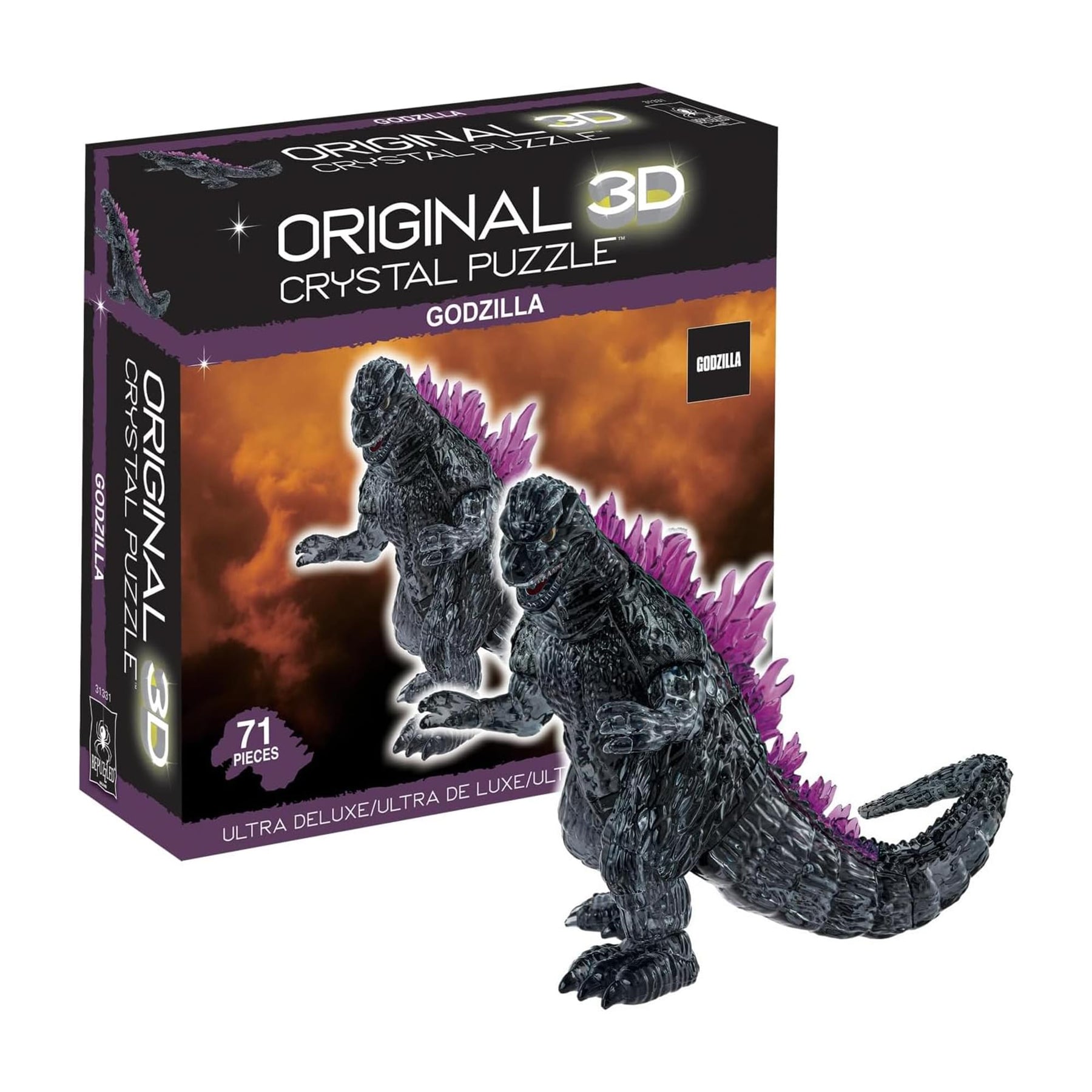 Godzilla 71 Piece 3D Crystal Puzzle | Free Shipping
