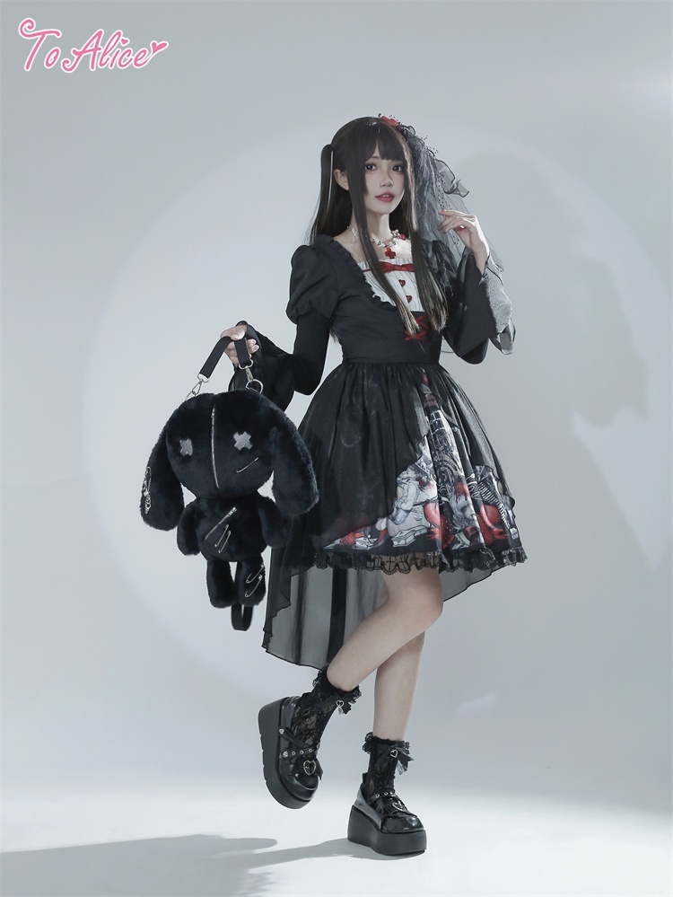 BlackShamrock】F81 DarkStrawberryPrincessワンピース【50％OFF