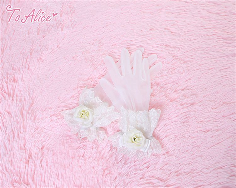 BlackShamrock】FS8薔薇レース手袋【50％OFF】 - To Alice