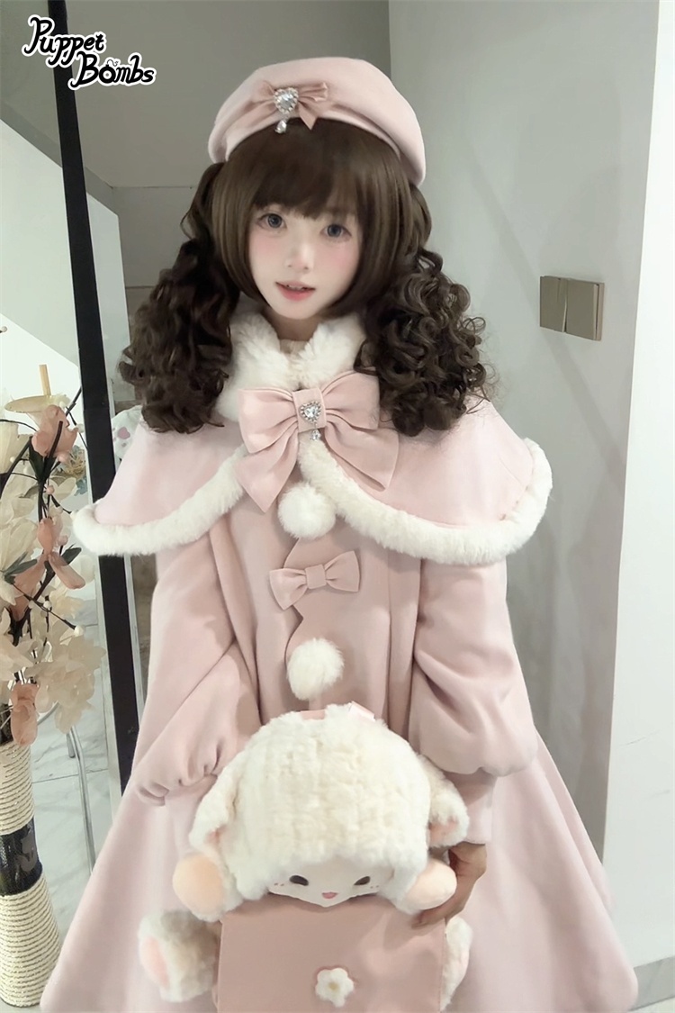 PuppetBombs】QS44 リボン×ファーベレー帽 - To Alice