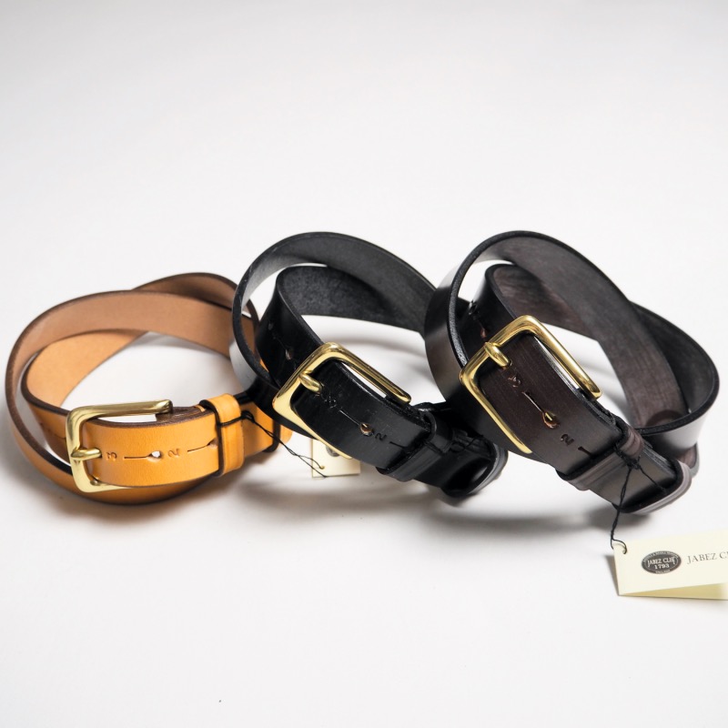 JABEZ CLIFF ジャベツクリフ ベルト STIRRUP LEATHER BELT 28mm幅 / 3