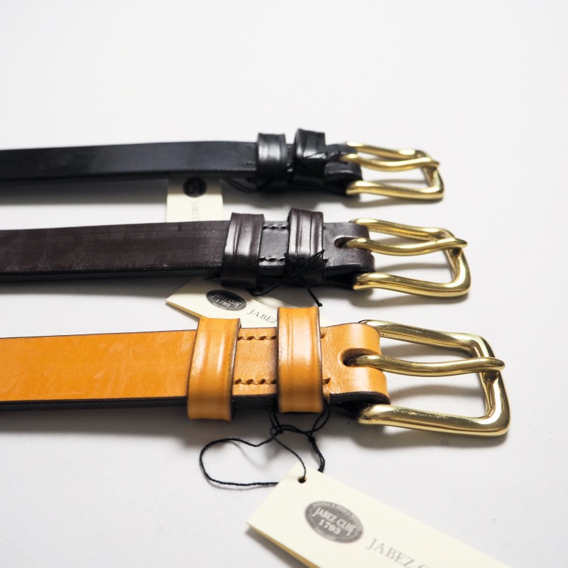 JABEZ CLIFF ジャベツクリフ ベルト STIRRUP LEATHER BELT 28mm幅 / 3