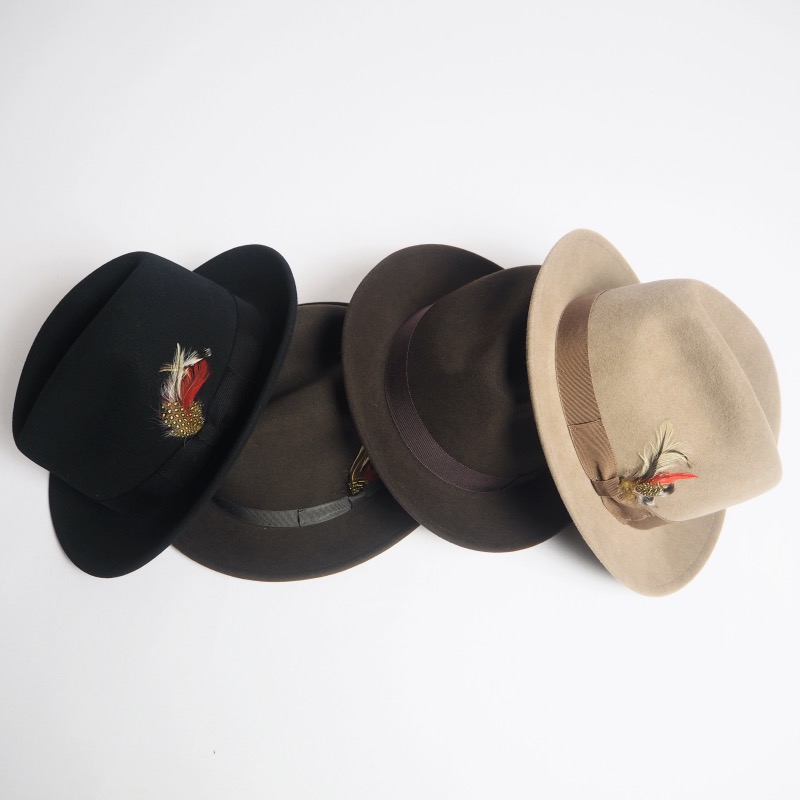 NEW YORK HAT ニューヨークハット フェルトハット フェドーラハット