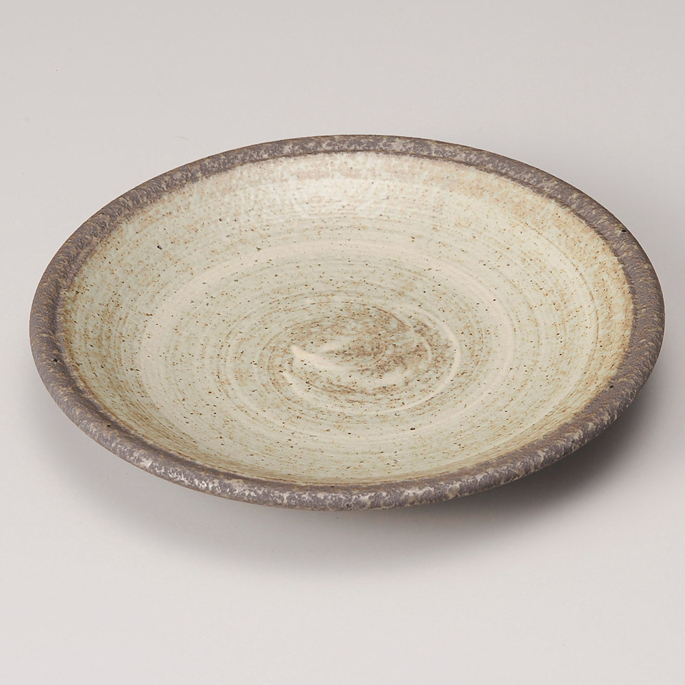 年輪円6.5寸平皿(和風丸皿(小サイズ))|食器通販の陶磁庵