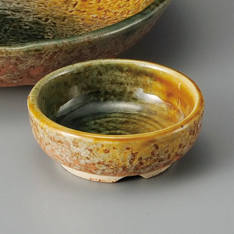 黄瀬戸織部千代口(和食器,鉢もの,千代口)|食器通販の陶磁庵