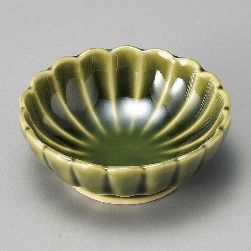 織部扇面向付のみ(和食器,鉢もの,中鉢)|食器通販の陶磁庵