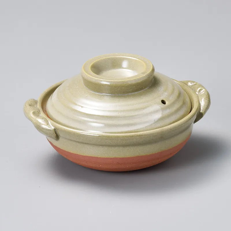 天目5.5号鍋(土鍋 5号 (1人用サイズ))|食器通販の陶磁庵