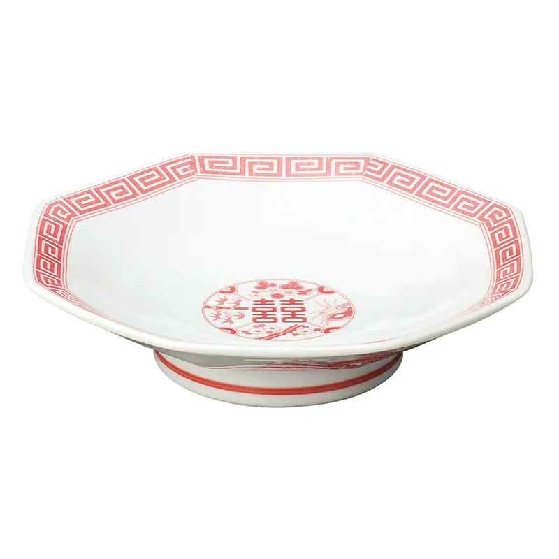 赤銅判竜 八角シューマイ皿(中華食器,皿,八角皿)|食器通販の陶磁庵