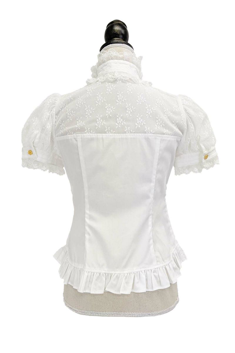 Romanticビスチェ風半袖ブラウス｜東京ロリィタ-TOKYO LOLITA