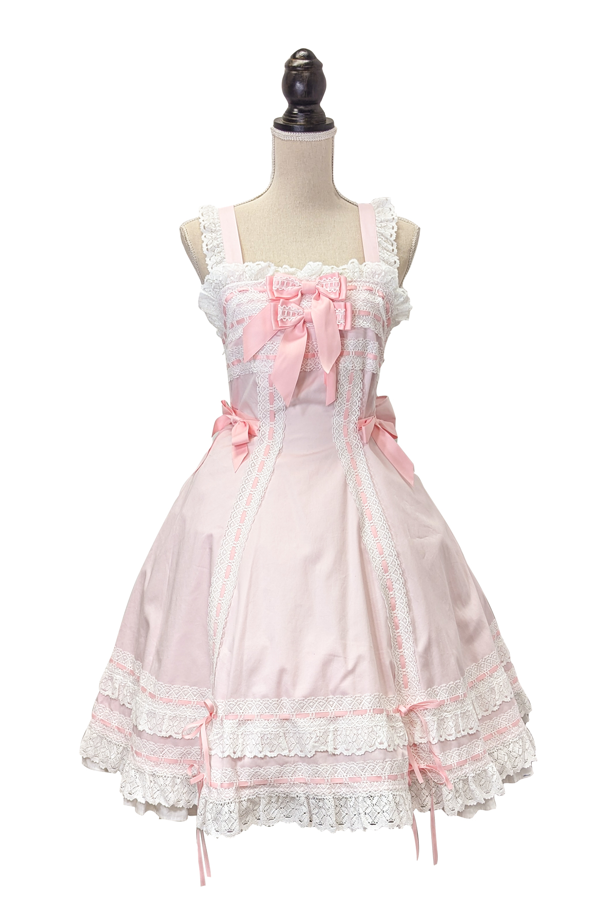 Marquiseジャンパースカート＋ヘッドドレスセット ピンク｜東京