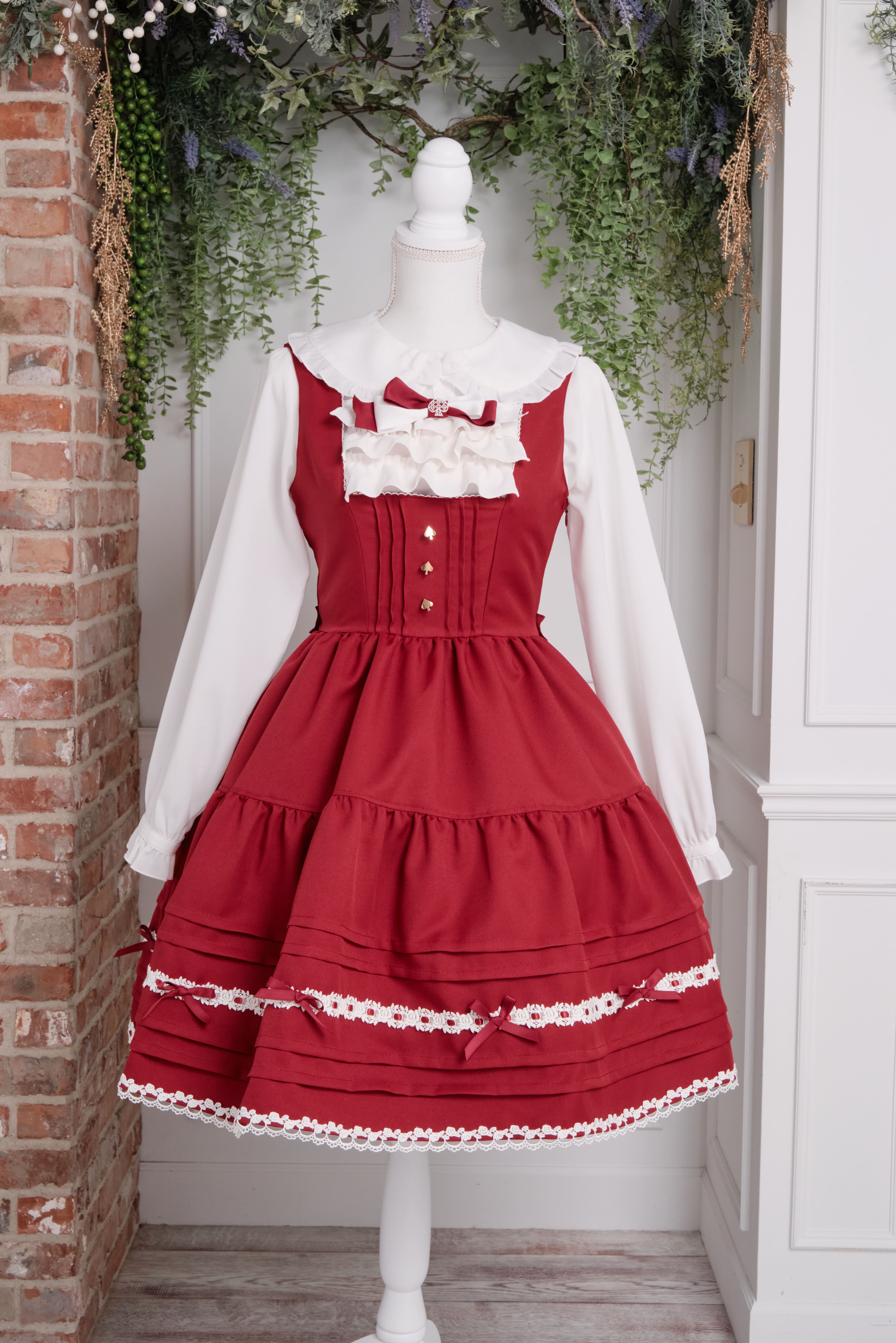 Ace of Spaedsジャンパースカート 赤｜東京ロリィタ-TOKYO LOLITA