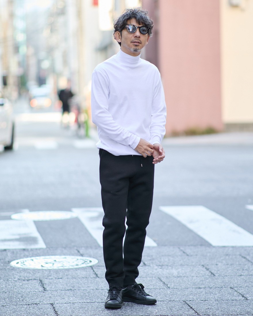 オーガニックコットン タートルネック｜three dots（スリードッツ