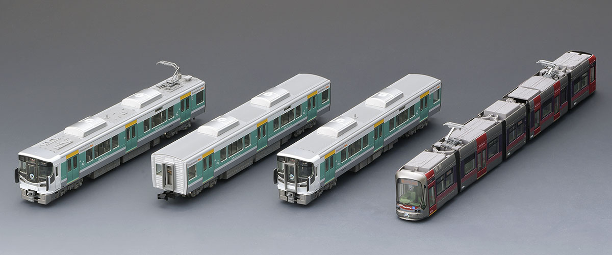 特別企画品 JR 227系近郊電車・広島電鉄5100形（ラッピングコラボ
