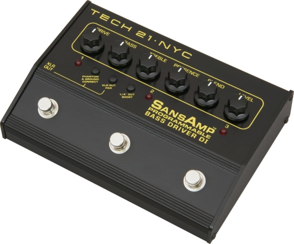 Tech 21 SansAmp Programmable Bass Driver DI - Tonebox.com