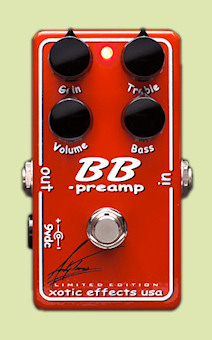 Xotic Andy Timmons BB Preamp:Guitars, Pedals Amps Effects