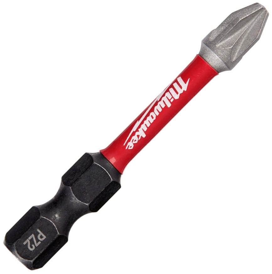 Milwaukee 48-32-4832 Shockwave 2-Inch Impact Pozidriv #2Power Bit