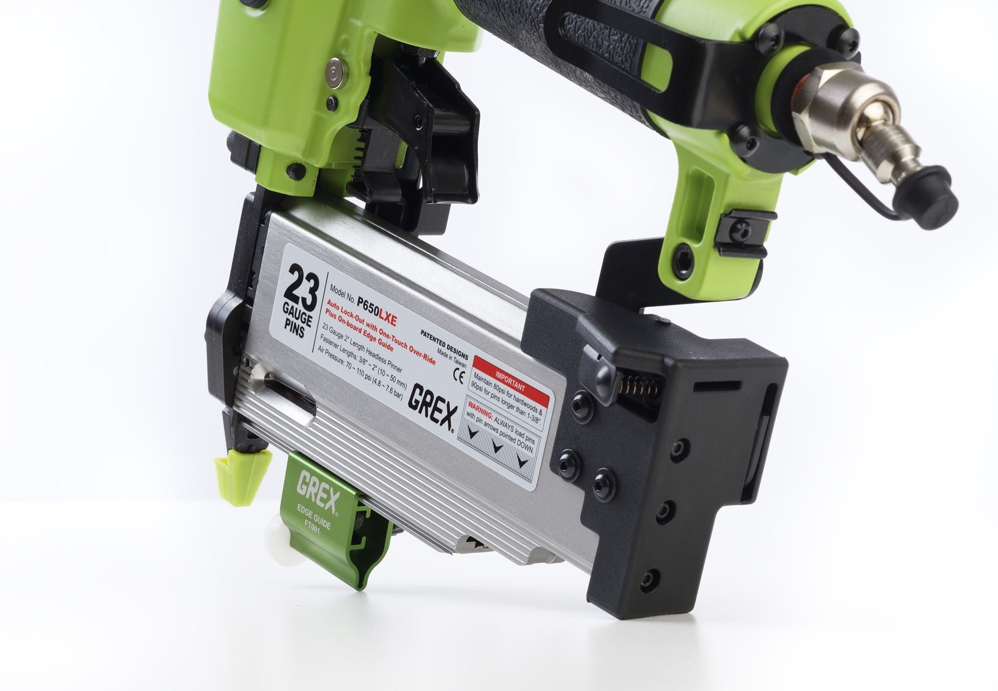 Grex P650LXE 23 Gauge Pin Nailer - Max 2