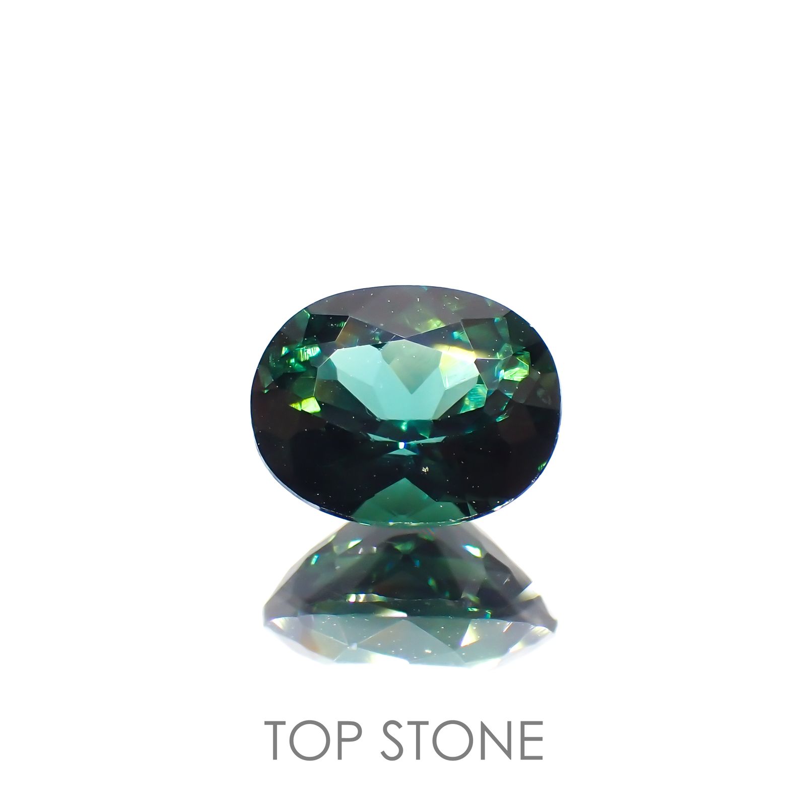 グリーントルマリン(宝石名グリーン・トルマリン) ブラジル産 ソ付(彩