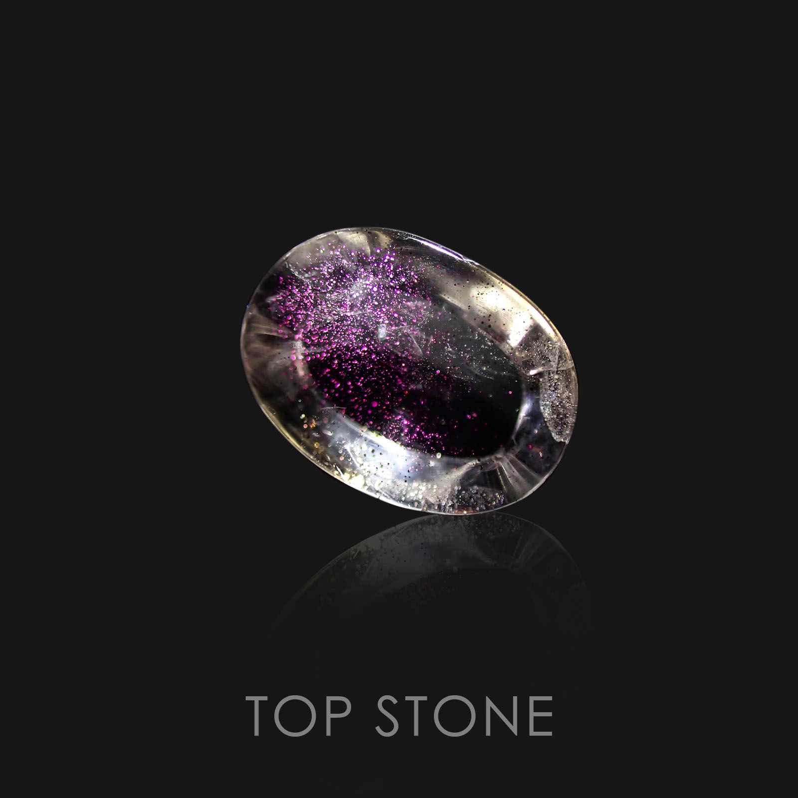 ティンカーベルクォーツ ブラジル産 8.39ct[21028639]15.5×11.4mm前後