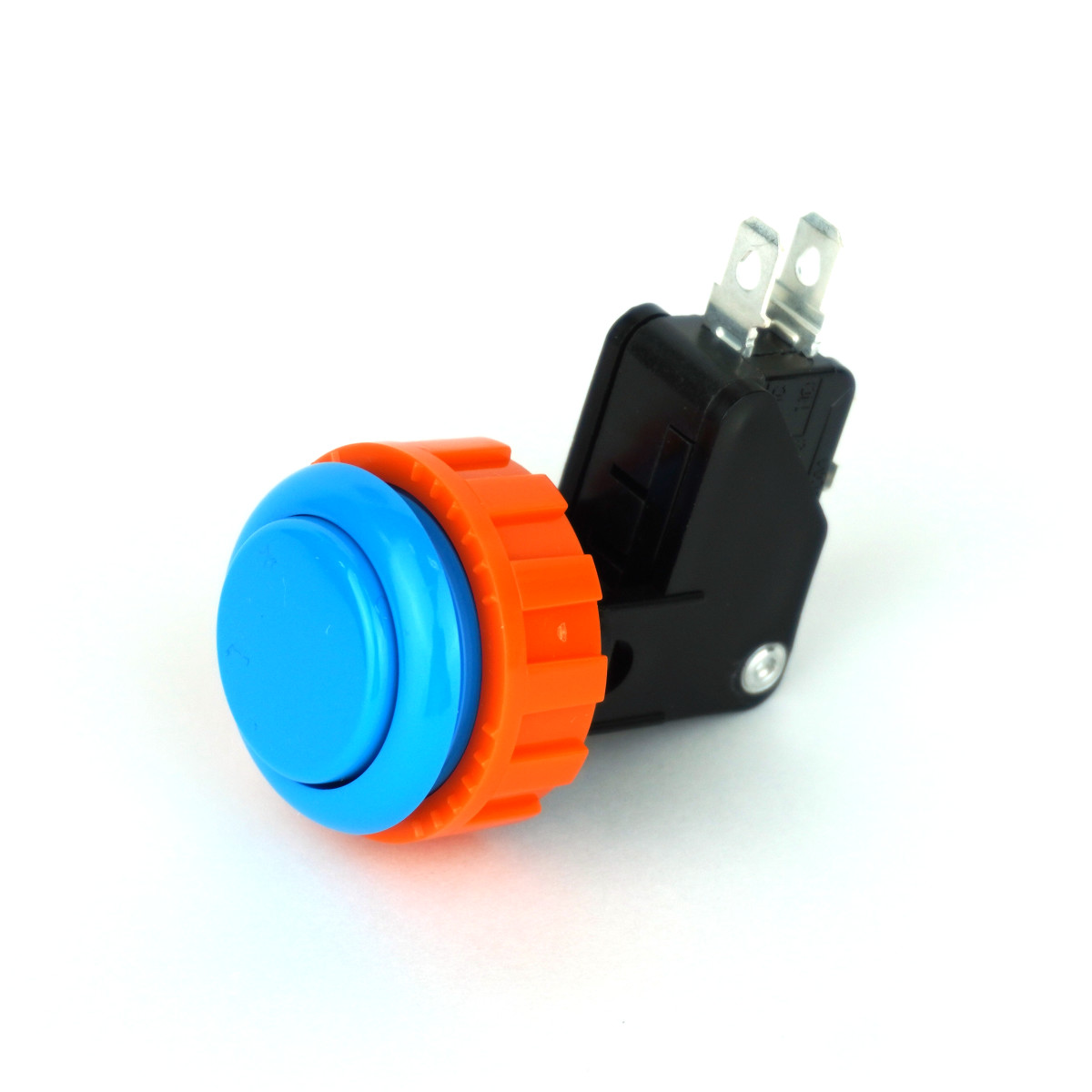 三和電子】 押しボタン 24Φ ネジ式 マイクロスイッチタイプ 【OBS-24B