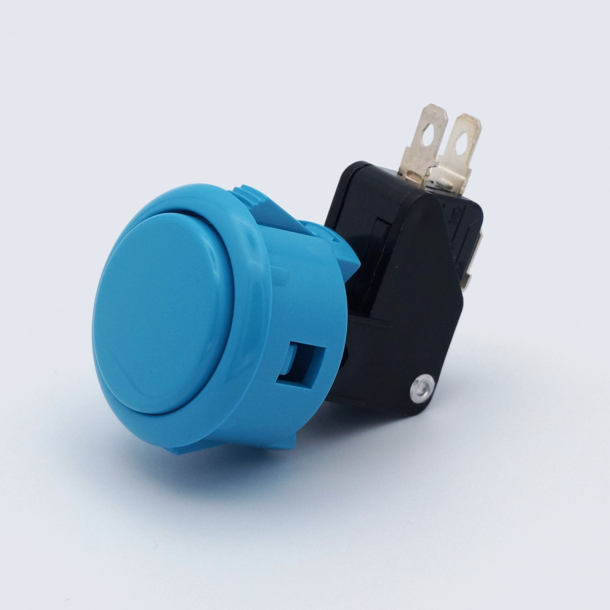 三和電子】 押しボタン 30Φ ハメ込み式 マイクロスイッチタイプ 【OBS