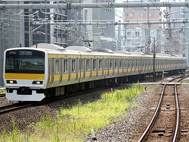 E231系500番台《総武線色》 | E231系三鷹車A520編成 | JR総武線 | 錦糸